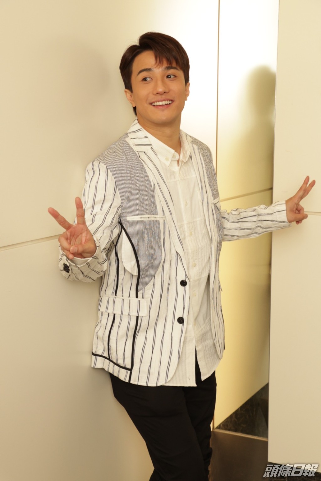 黃庭鋒不用再演別人，有屬於自己的角色感到開心。